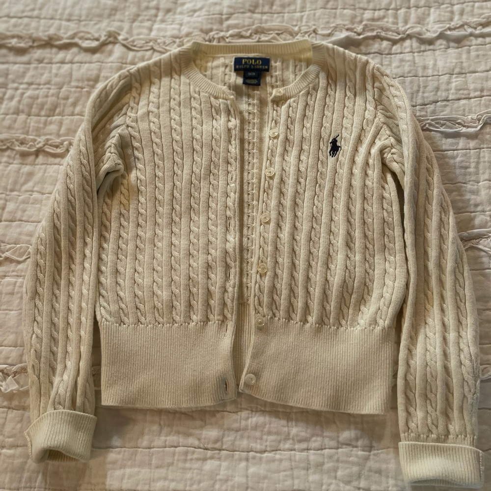 Ralph Lauren Girls Cardigan